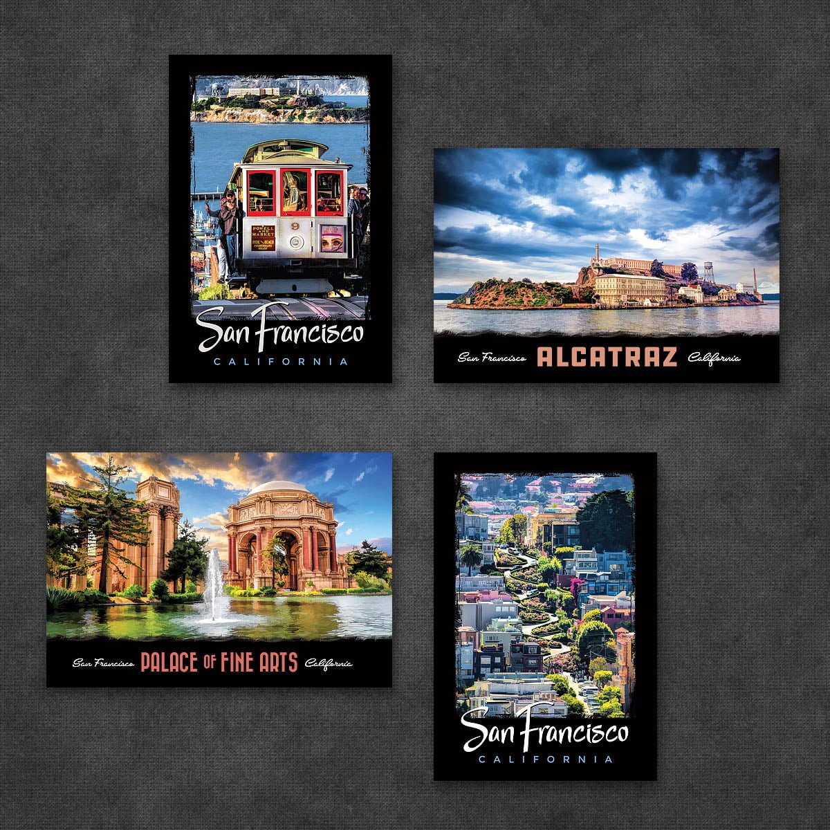San Francisco Postcards | Set of 12