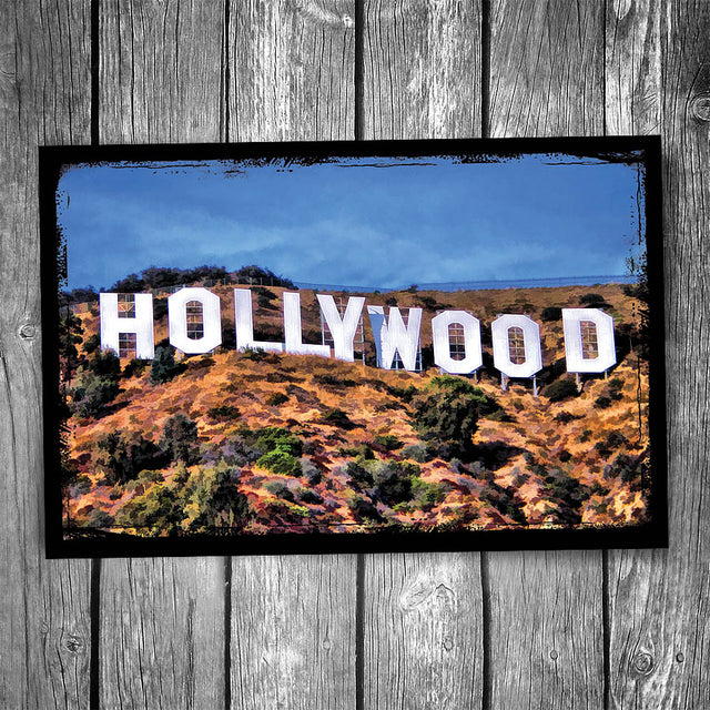 Hollywood Sign Postcard