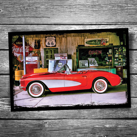 Chevrolet Corvette Postcard