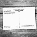 Chevrolet Camaro Postcard
