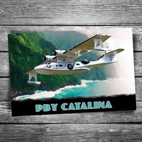 PBY Catalina Postcard