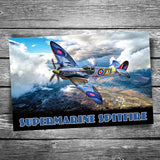 Supermarine Spitfire Postcard