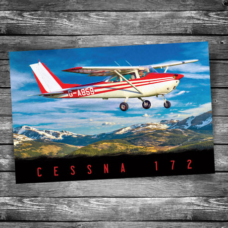 Cessna 172 Postcard