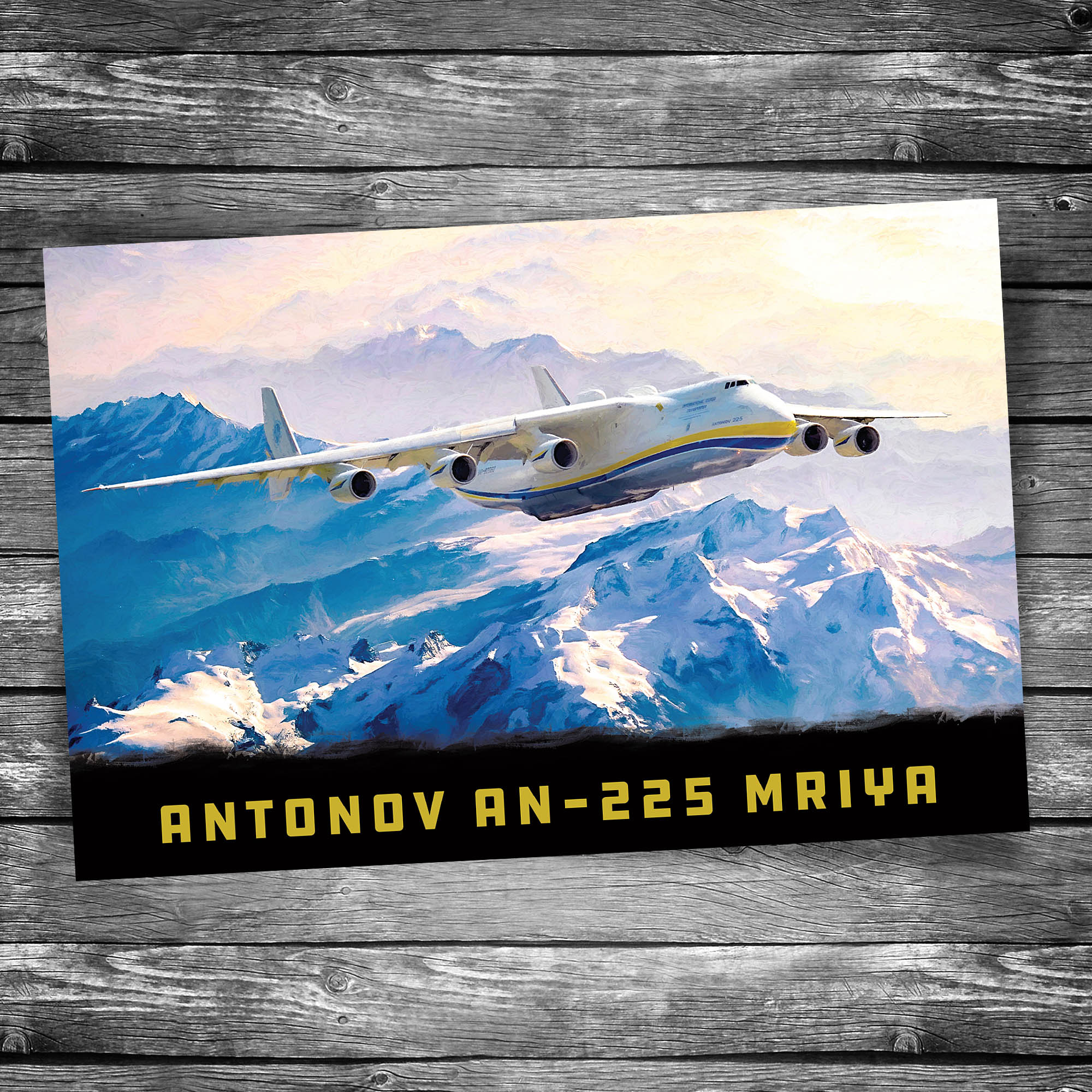 Antonov AN-225 Postcard – Christopher Arndt Postcard Co