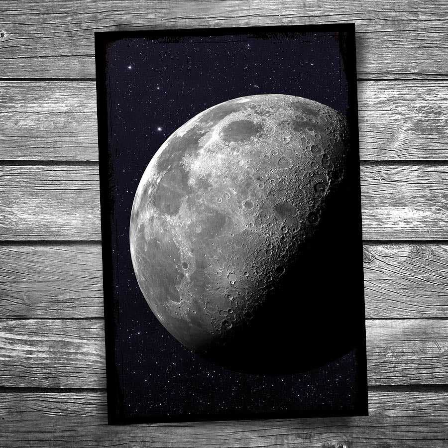 Moon Postcard – Christopher Arndt Postcard Co