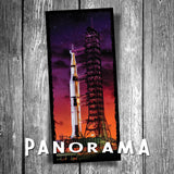 Saturn V Panorama Postcard