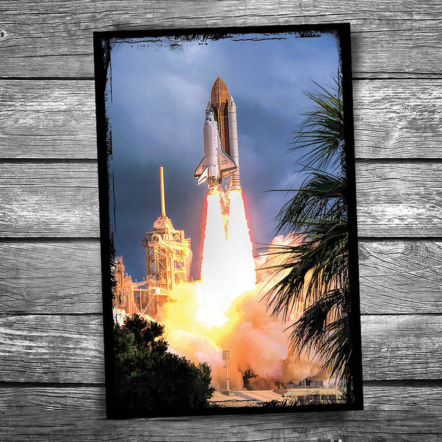 Space Shuttle Liftoff Postcard