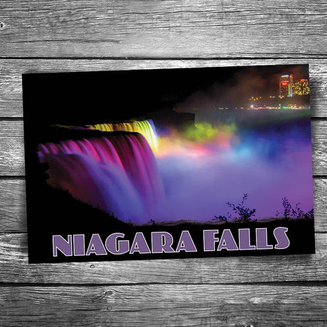 Niagara Falls in Lights Postcard