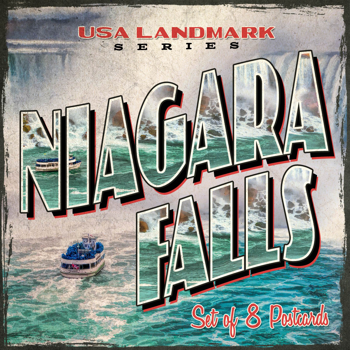 Niagara Falls State Park Scenic Postcard – Noteworthy Paper & Press