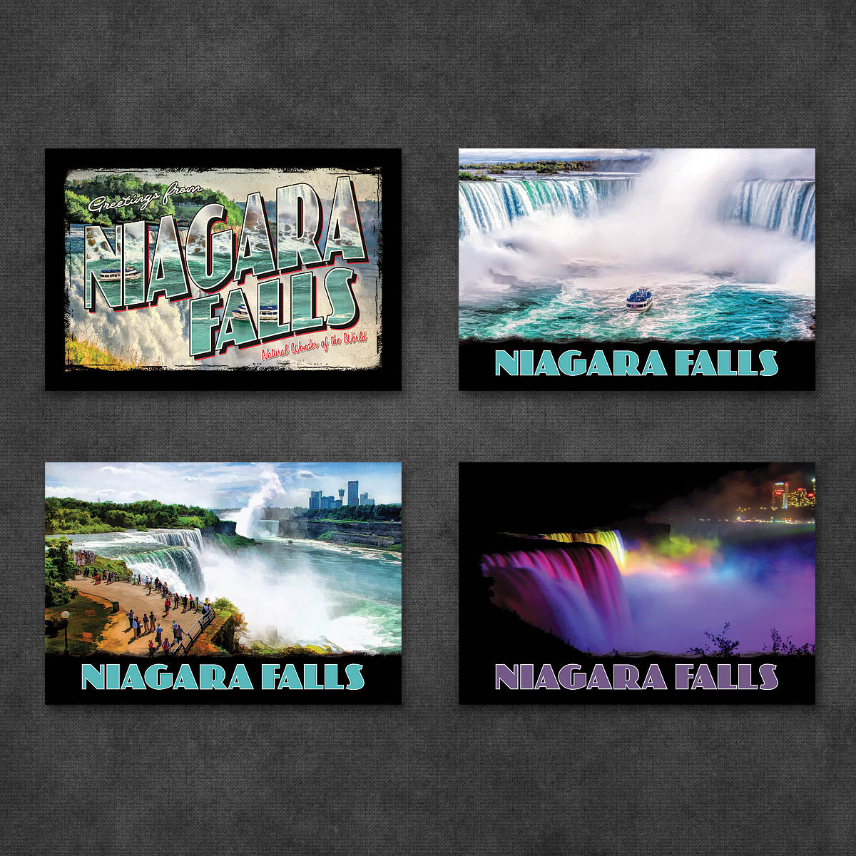 Niagara Falls Postcards | Set of 8