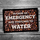 Coffee Emergency Postcard