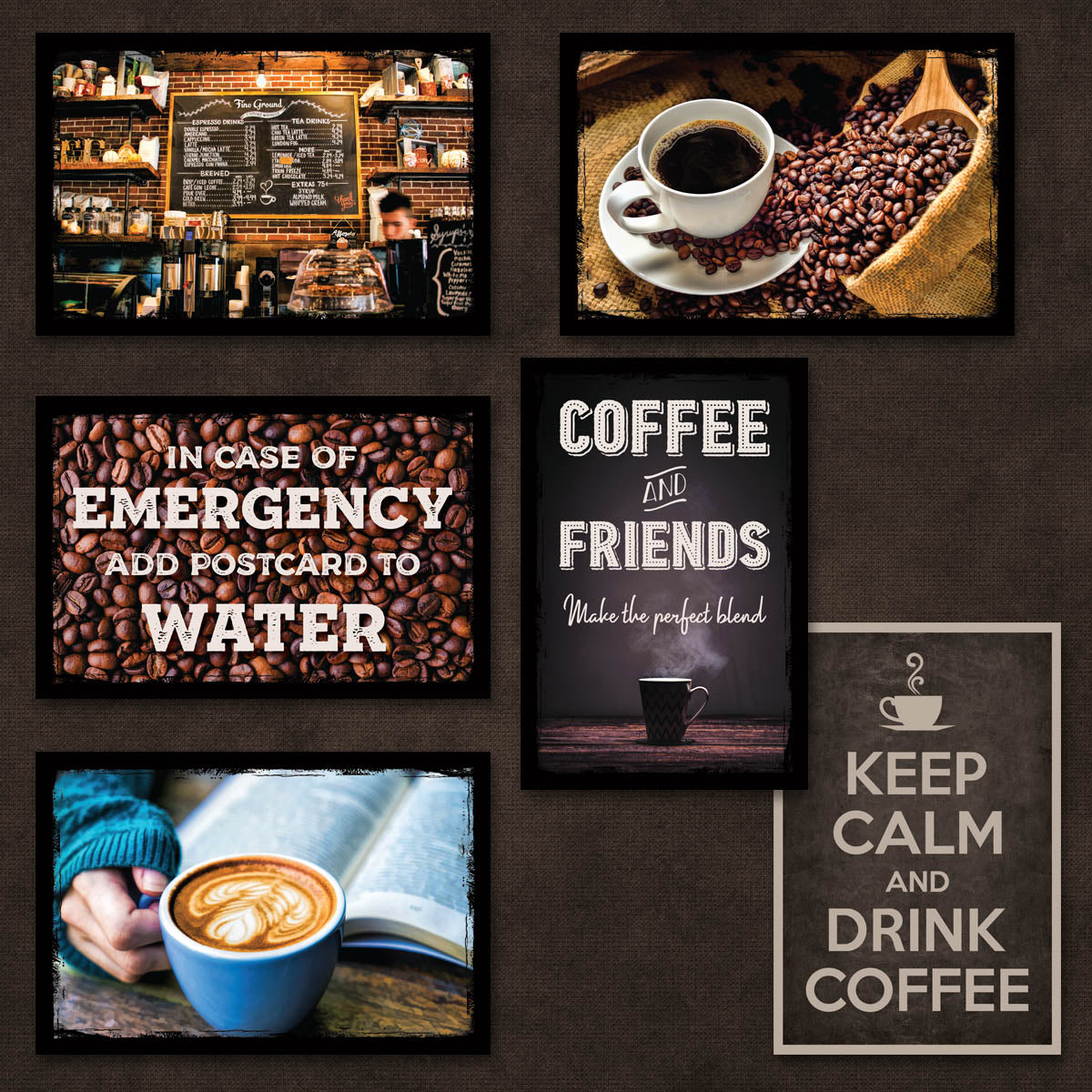 Coffee Postcards | Set of 12