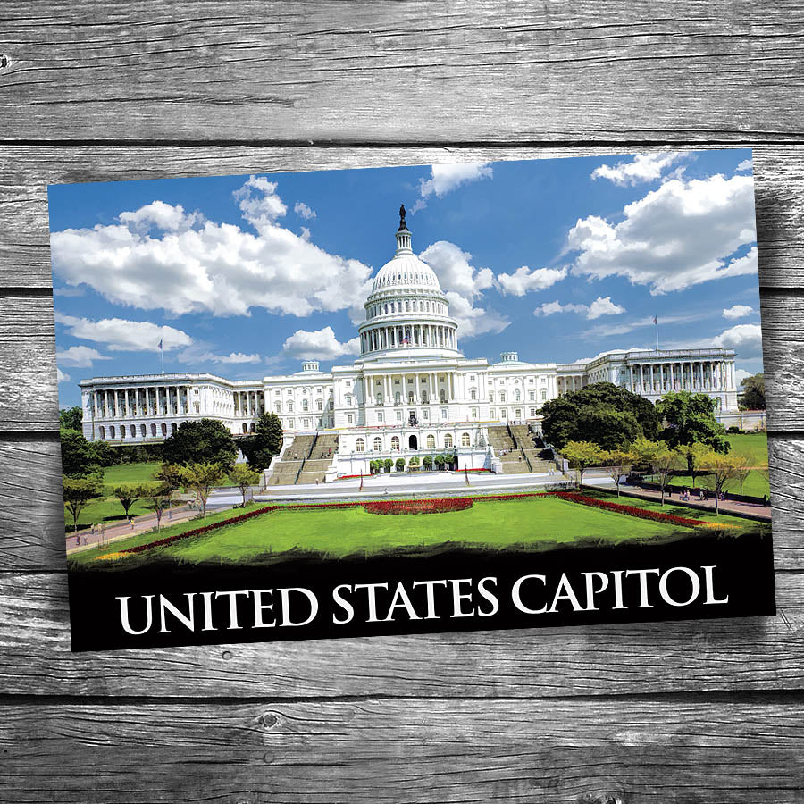 US Capitol Building Postcard