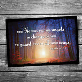 Angels in Charge Postcard