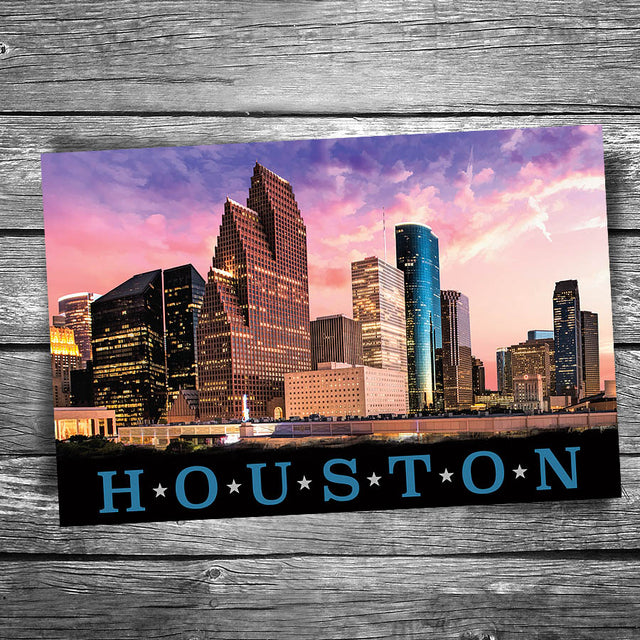 Houston Skyline Postcard