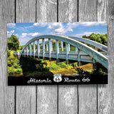 Route 66 Rainbow Bridge Postcard