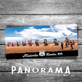 Cadillac Ranch Panorama Postcard