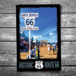 Route 66 Santa Barbara Pier Postcard