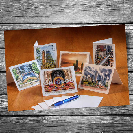 Chicago Note Cards | Set of 6