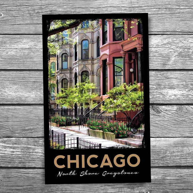 Chicago Greystone Postcard