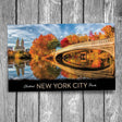 Central Park Bow Bridge New York City Postcard