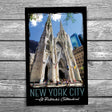 St Patrick's Cathedral Exterior New York City Postcard