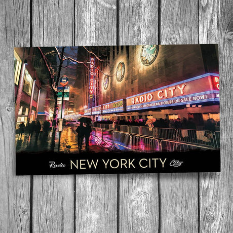 Radio City New York City Postcard
