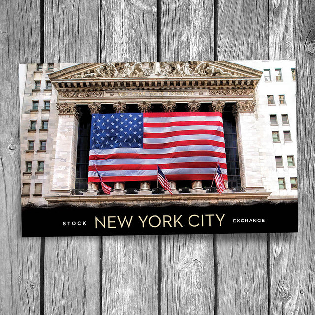 New York Stock Exchange Postcard