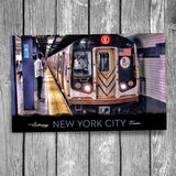 New York City Charles Street Subway Station Postcard